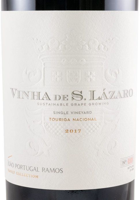 2017 João Portugal Ramos Vinha de S. Lázaro Touriga Nacional red
