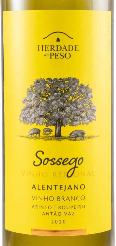 2020 Herdade do Peso Sossego branco