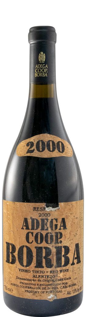 2000 Borba Reserva red (cork label)