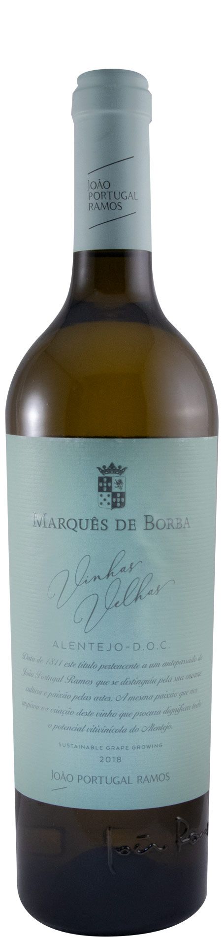 2018 João Portugal Ramos Marquês de Borba Vinhas Velhas branco