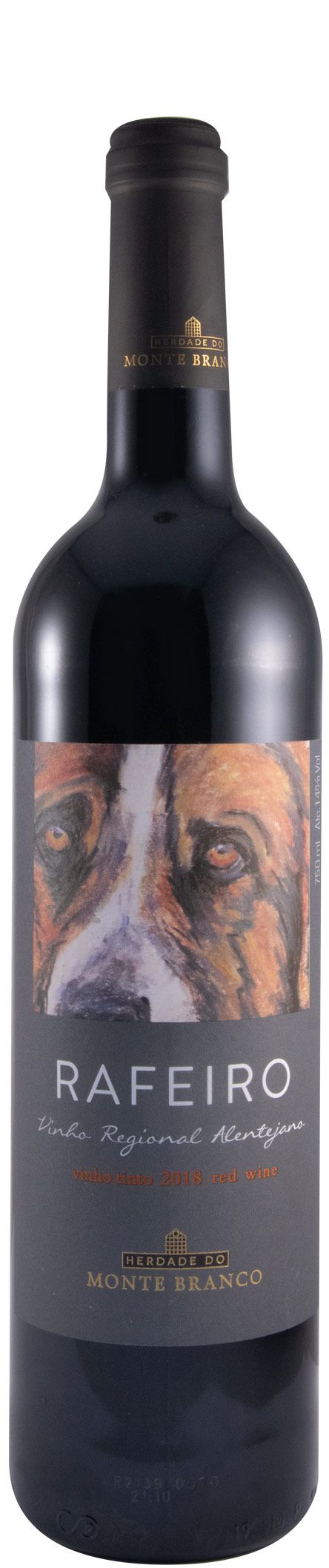 2018 Herdade do Monte Branco Rafeiro red