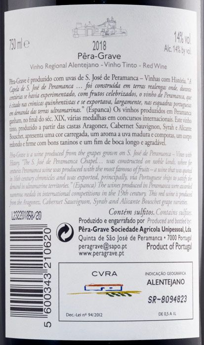 2018 Pêra-Grave red