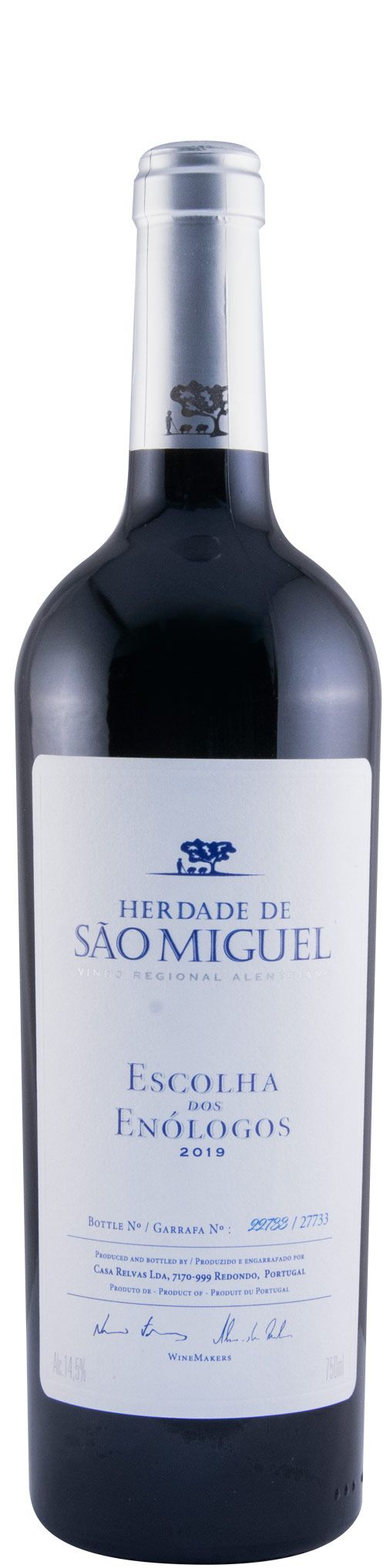 2019 Herdade de São Miguel Escolha dos Enológos red