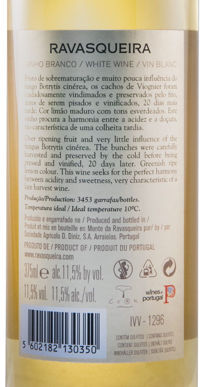 2017 Monte da Ravasqueira Late Harvest white 37.5cl
