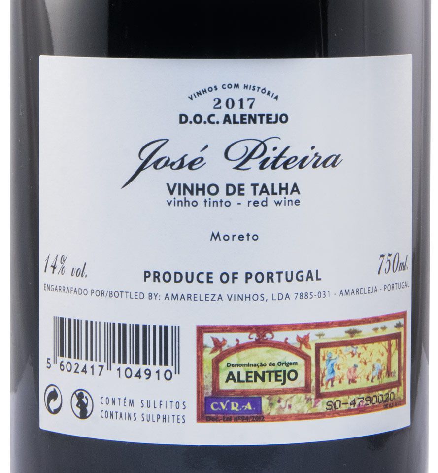 2017 José Piteira Talha red