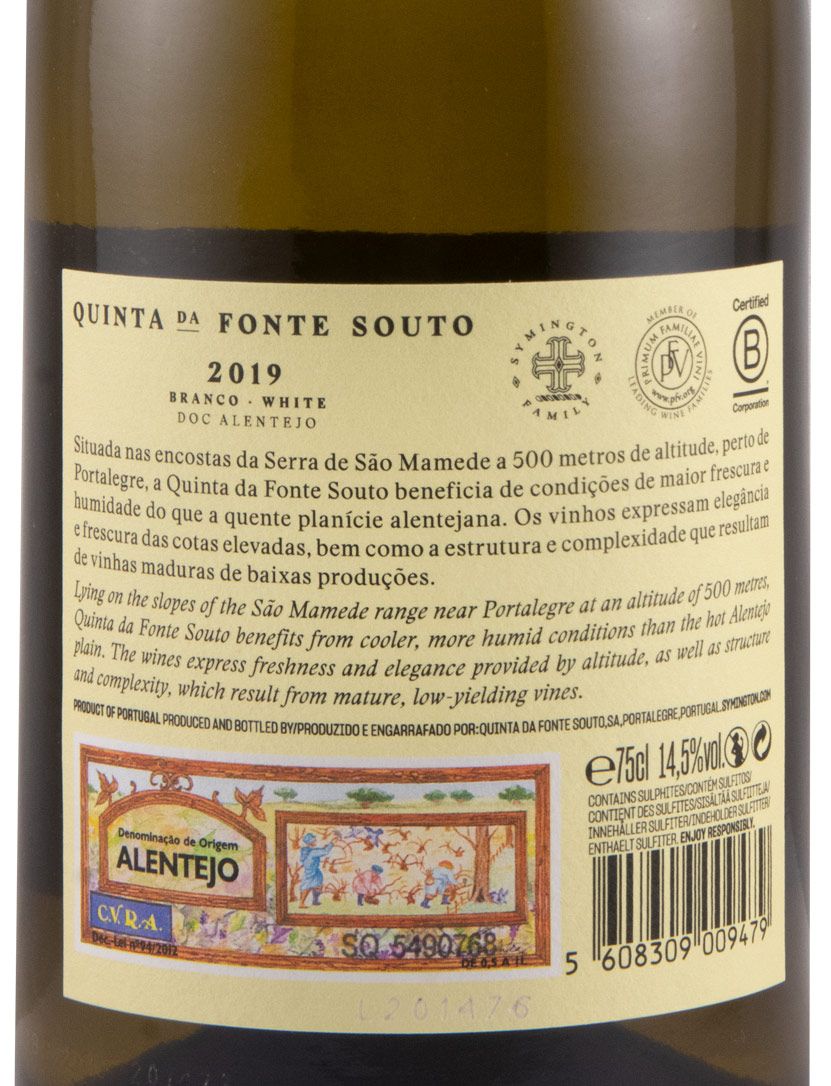 2019 Quinta da Fonte Souto branco