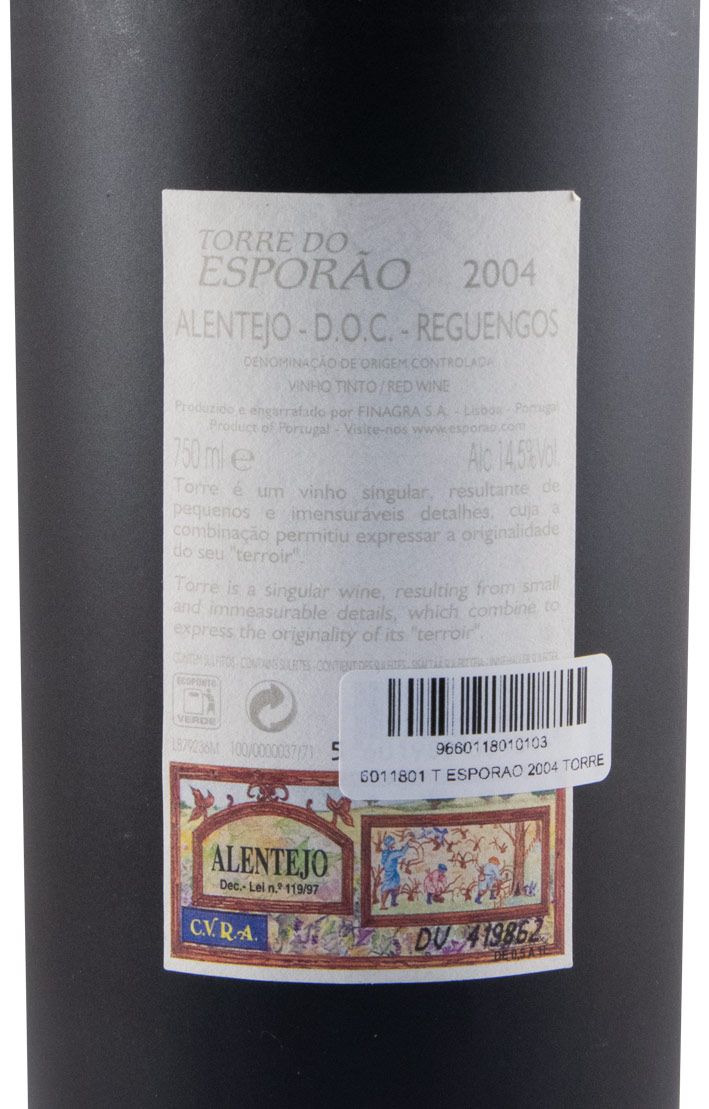 2004 Herdade do Esporão Torre red