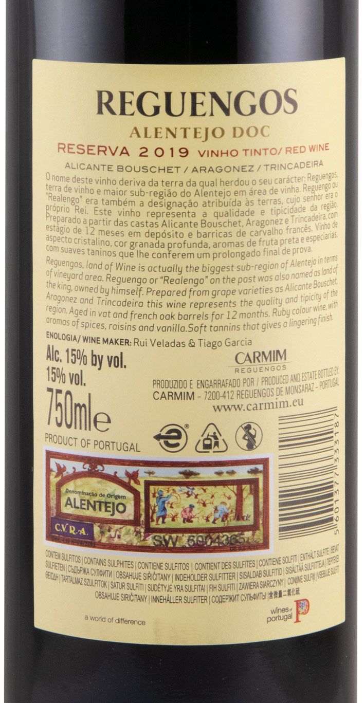 2019 Reguengos Reserva red