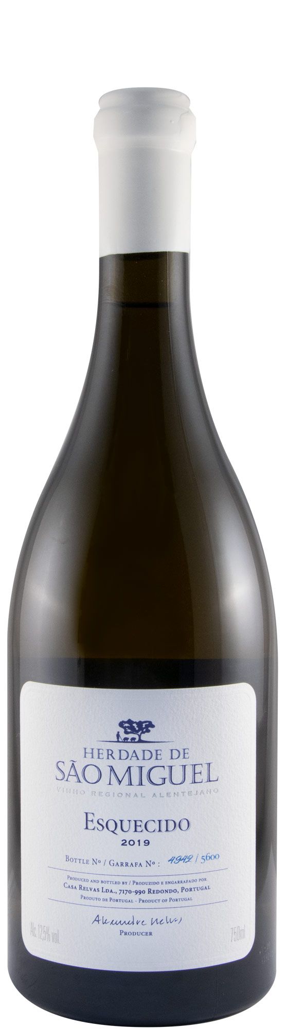 2019 Herdade de São Miguel Esquecido white