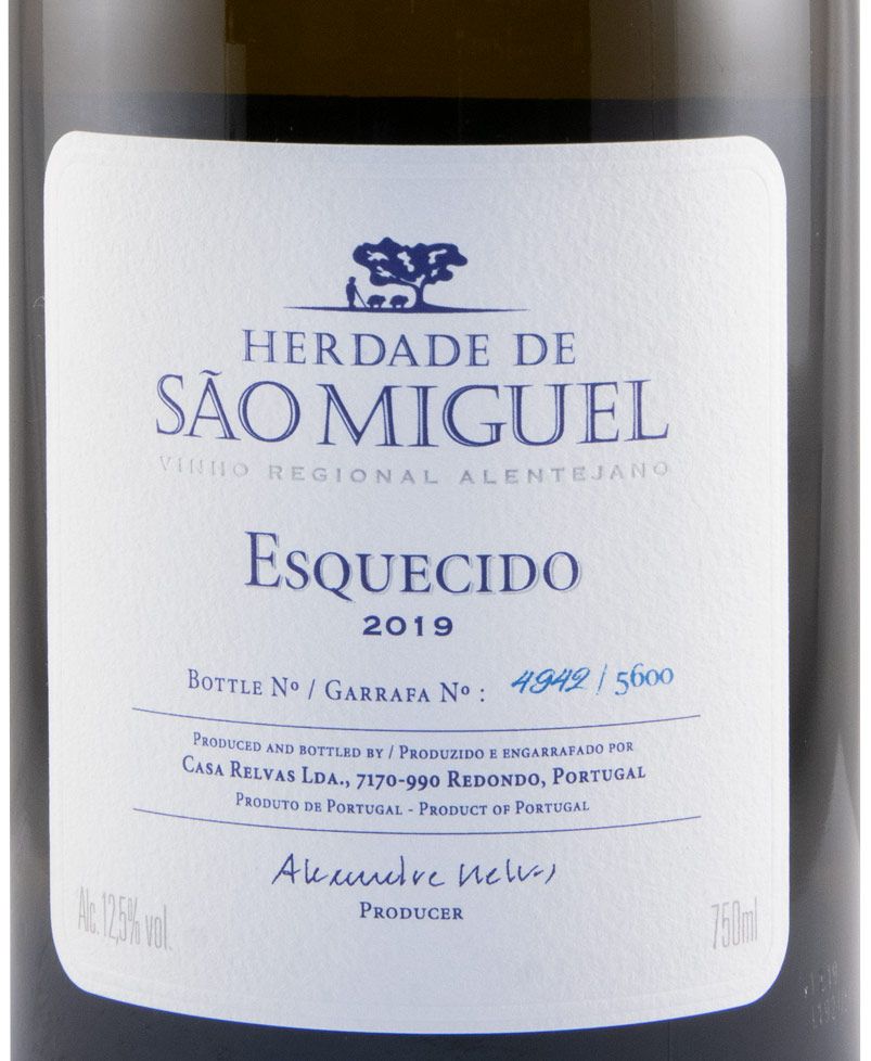 2019 Herdade de São Miguel Esquecido white