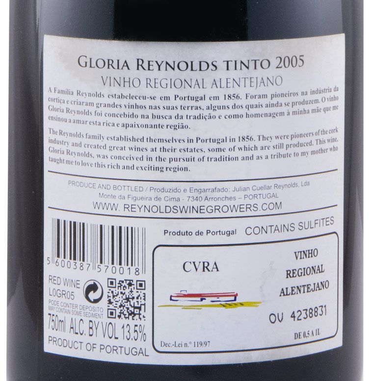 2005 Gloria Reynolds red