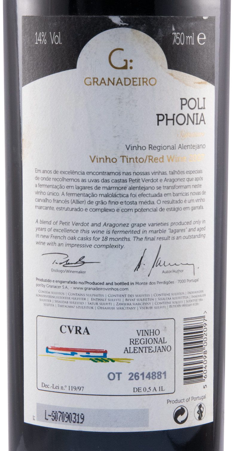 2007 Poliphonia Signature red