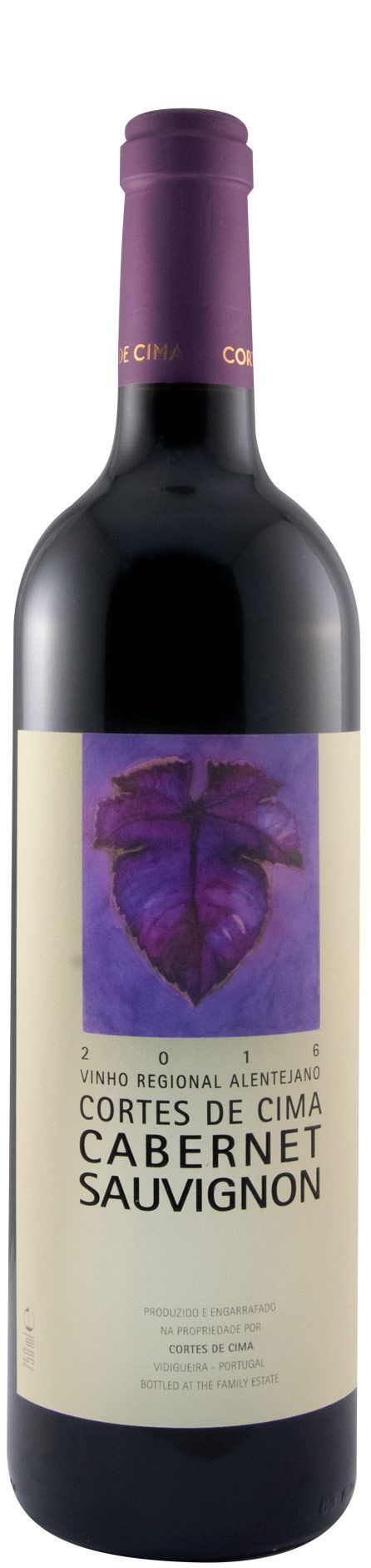 2016 Cortes de Cima Cabernet Sauvignon tinto