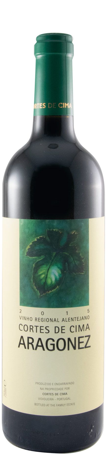 2015 Cortes de Cima Aragonez red