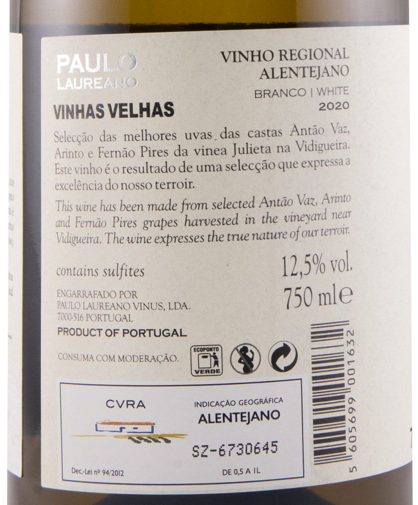2020 Paulo Laureano Vinhas Velhas branco