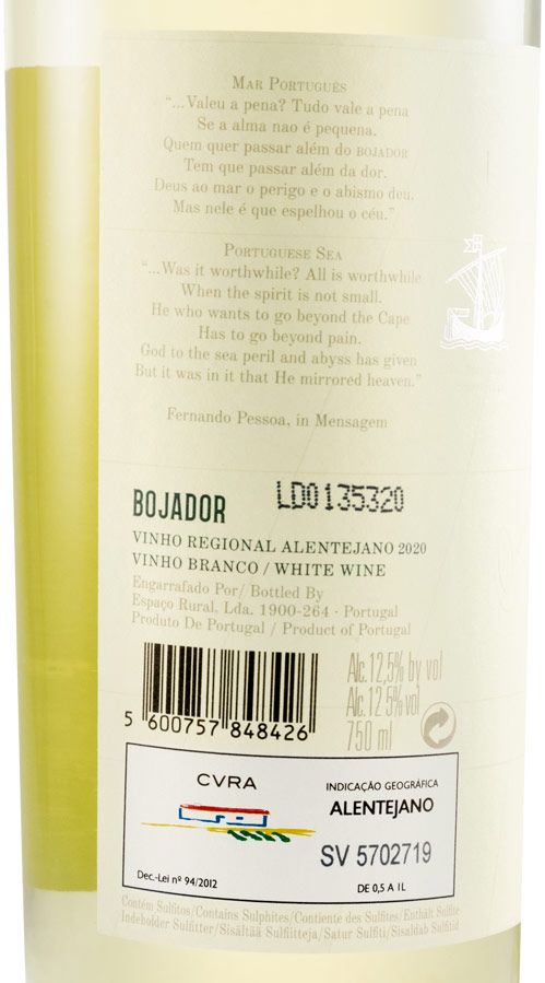 2020 Bojador white