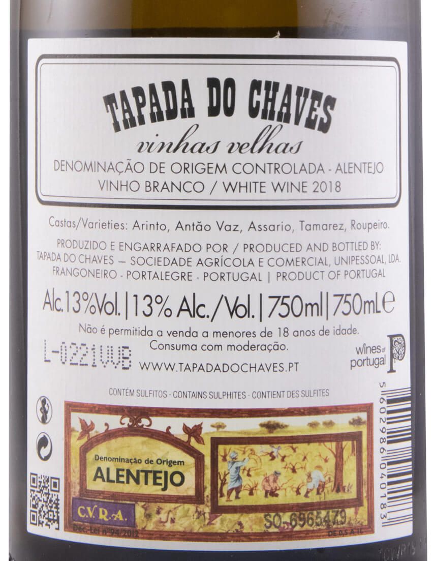 2018 Tapada do Chaves Vinhas Velhas branco
