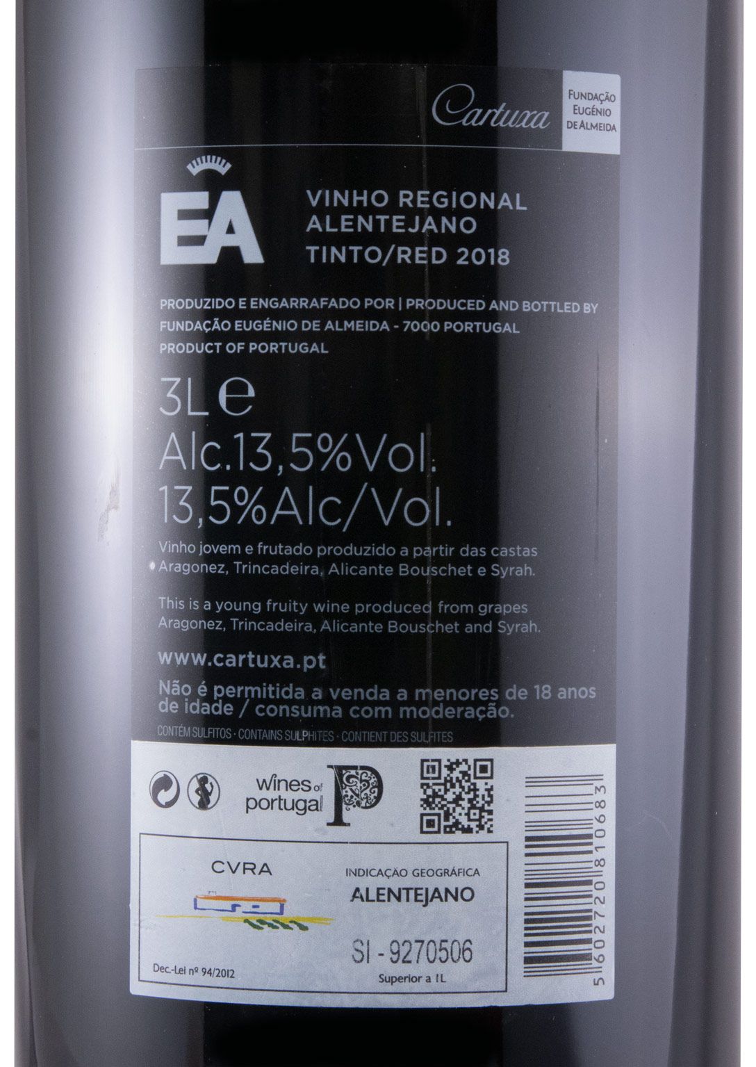 2018 Fundação Eugénio de Almeida EA red 3L