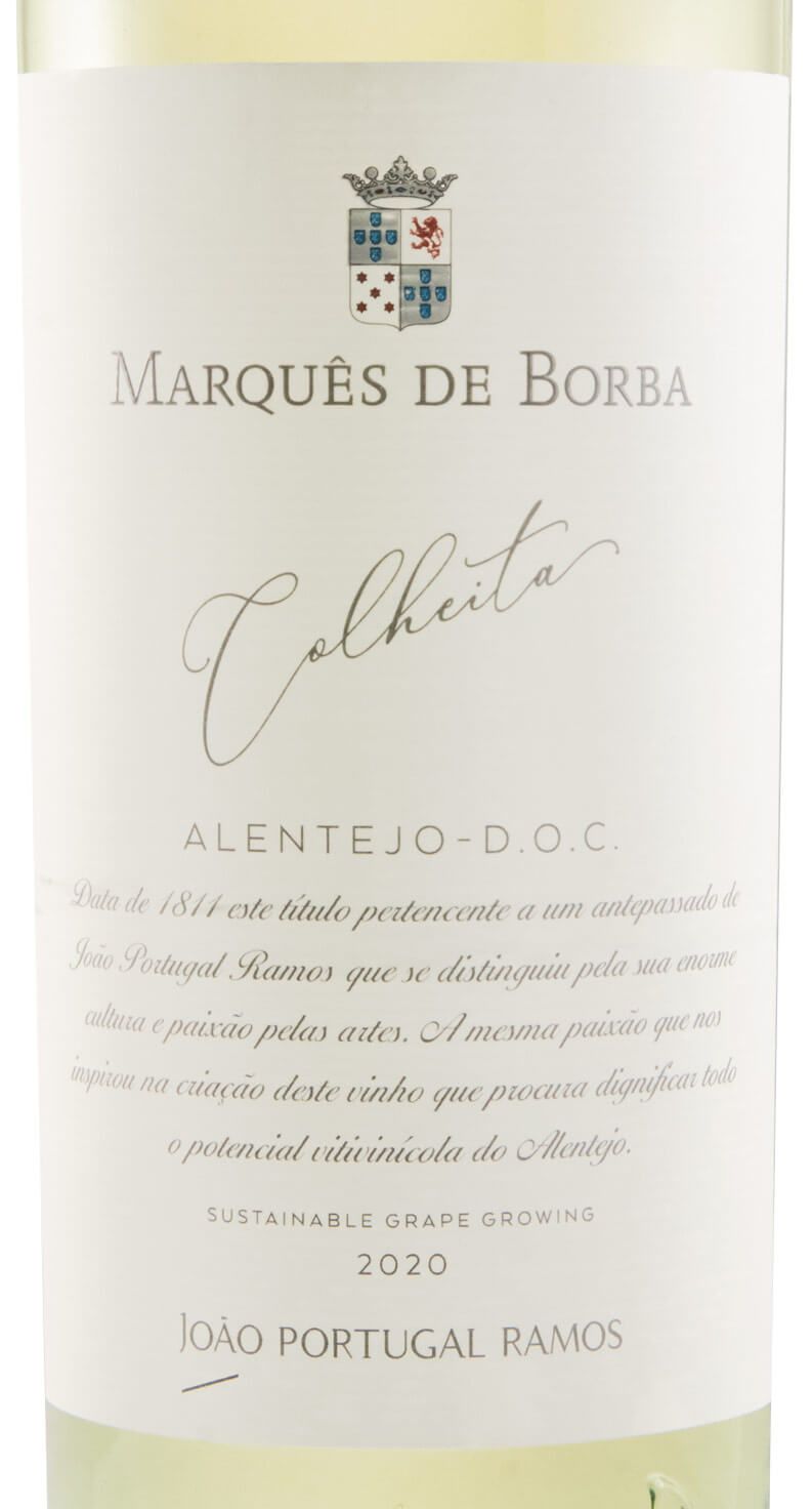 2020 João Portugal Ramos Marquês de Borba branco