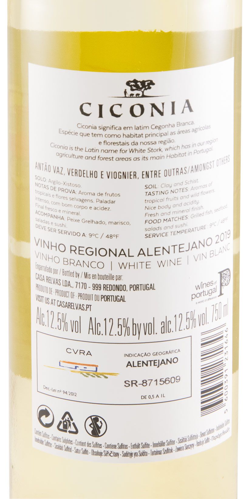 2010 Ciconia white
