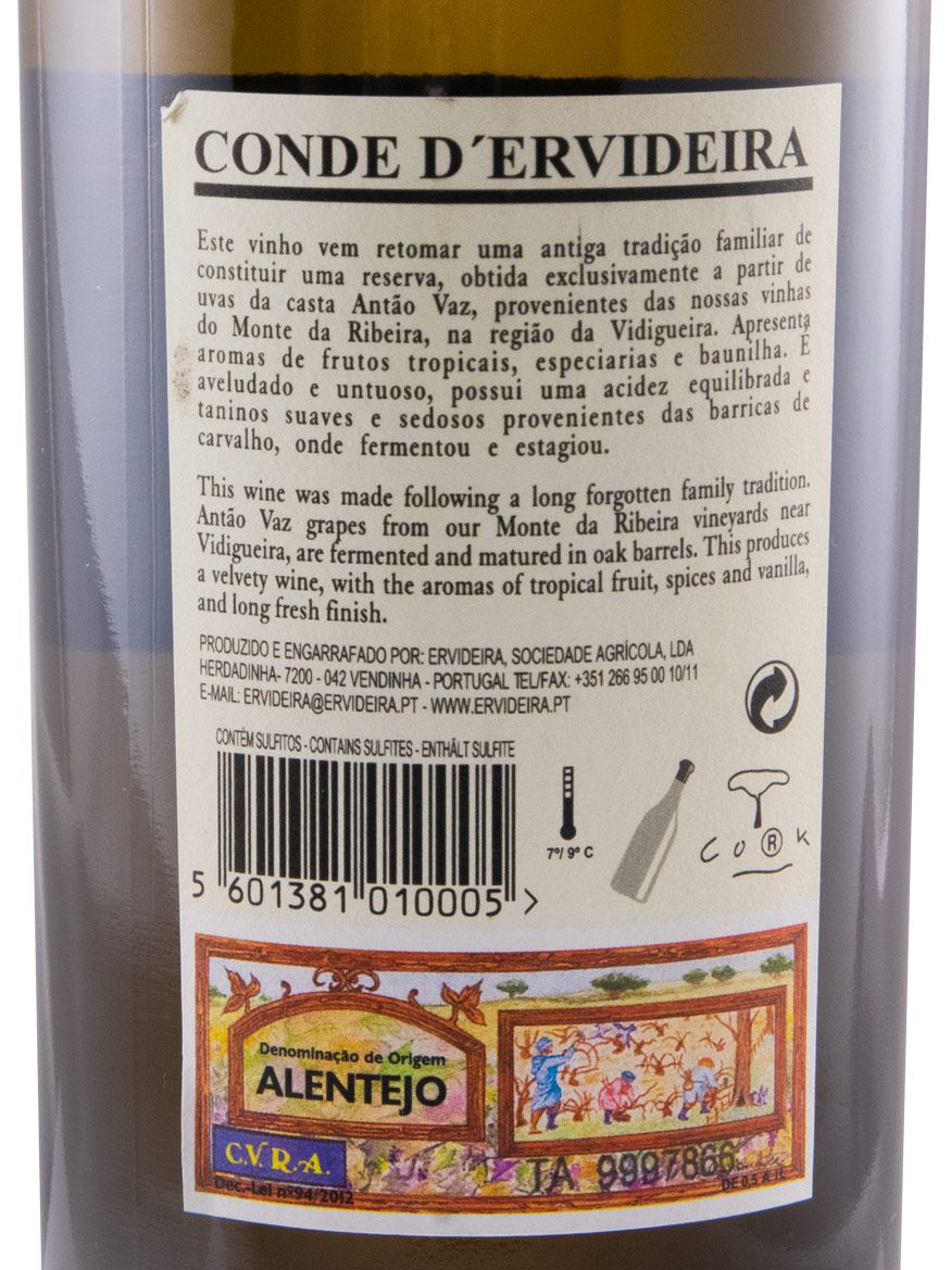2020 Conde D'Ervideira Reserva branco