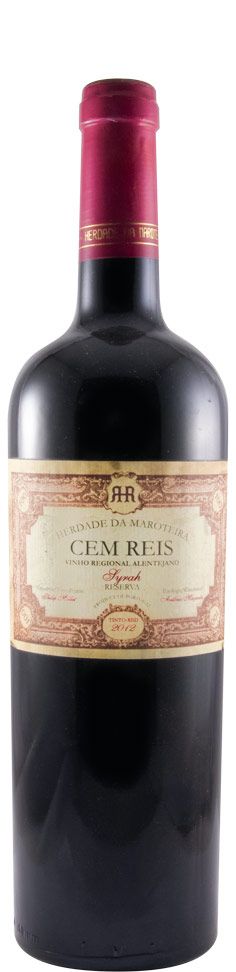 2012 Herdade da Maroteira Cem Reis Syrah Reserva red