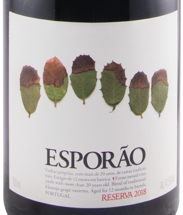 2018 Esporão Reserva red