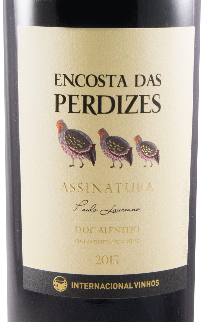 2015 Encosta das Perdizes Assinatura Paulo Laureano tinto