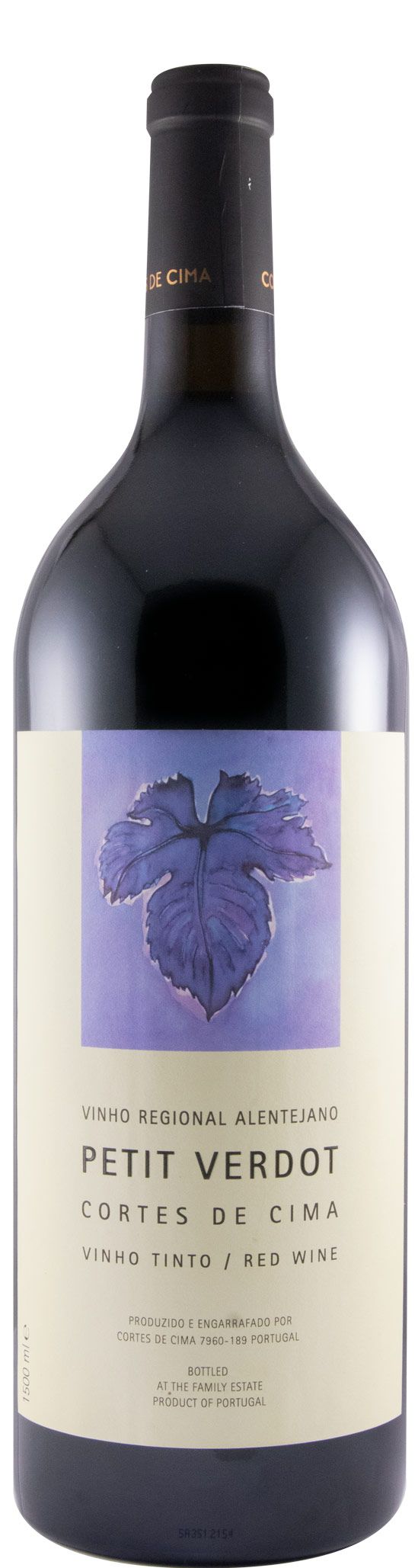 2012 Cortes de Cima Petit Verdot red 1.5L