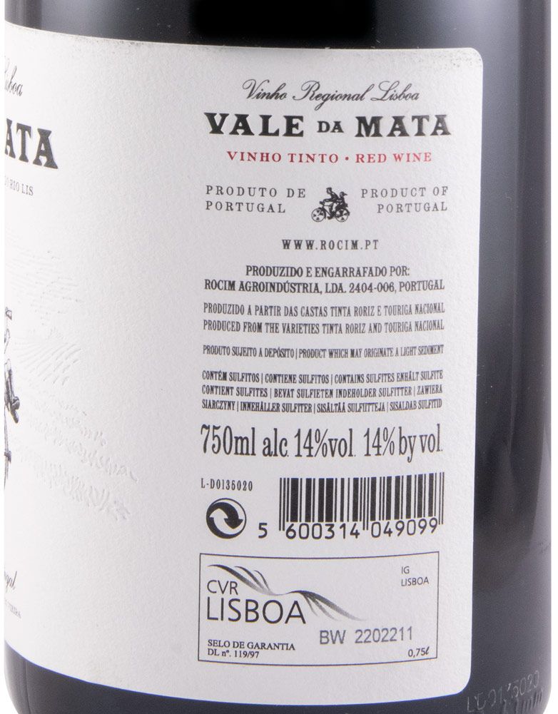 2018 Rocim Vale da Mata tinto
