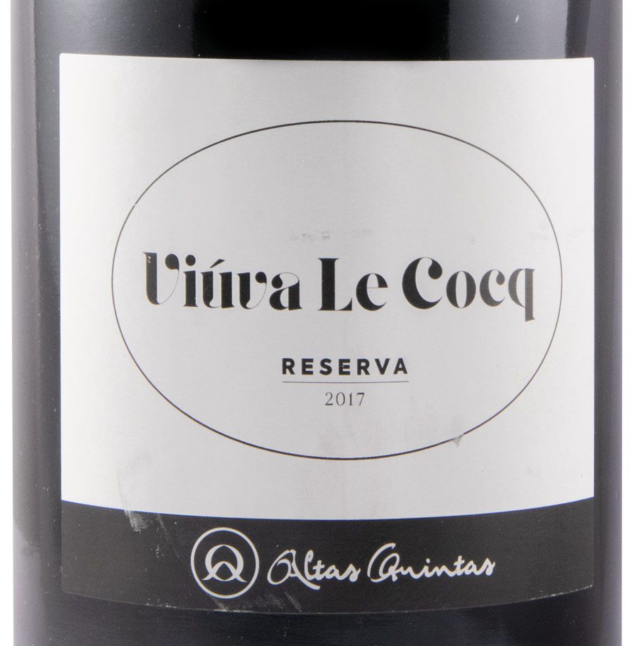 2017 Altas Quintas Viúva Le Cocq Reserva red