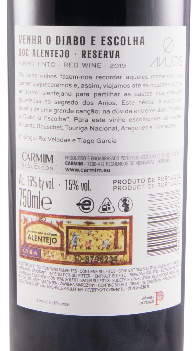2019 Venha o Diabo e Escolha Reserva red