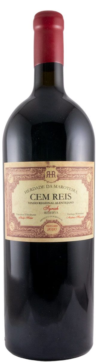 2020 Herdade da Maroteira Cem Reis Syrah Reserva tinto 1,5L
