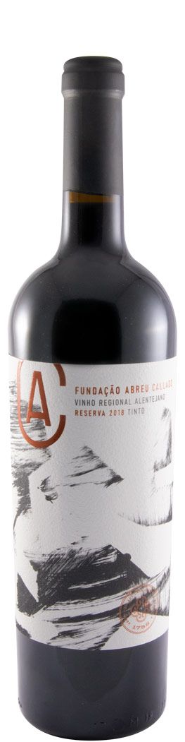 2018 Fundação Abreu Callado Reserva red