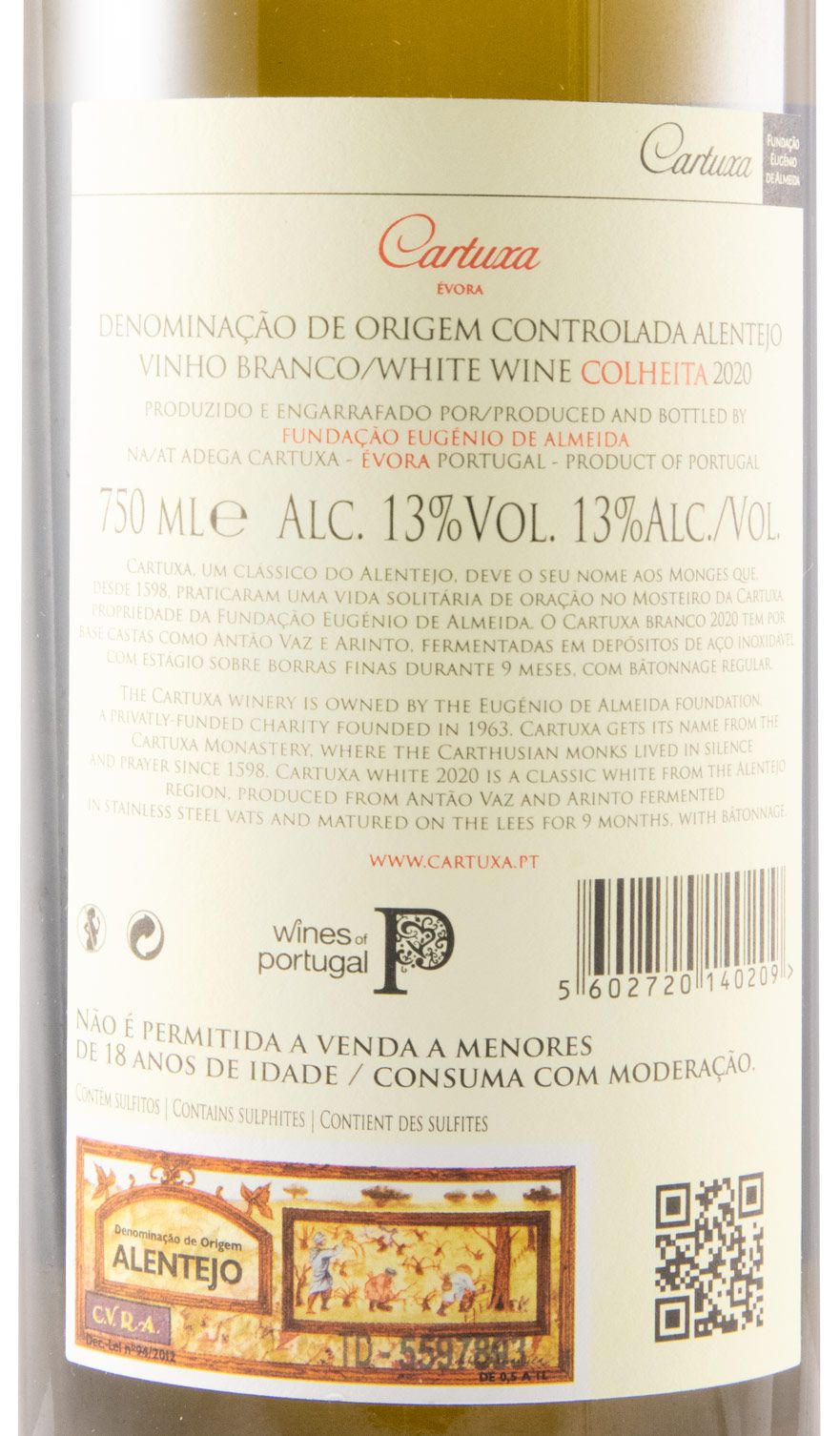 2020 Cartuxa branco