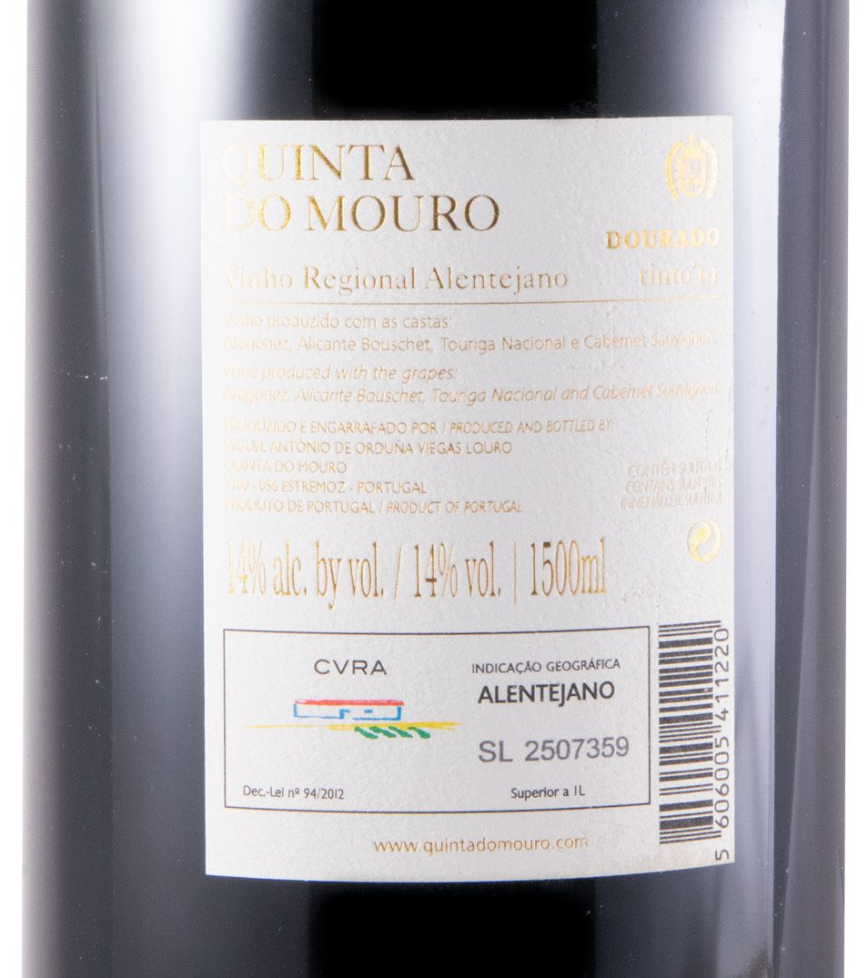 2014 Quinta do Mouro red (golden label) 1.5L
