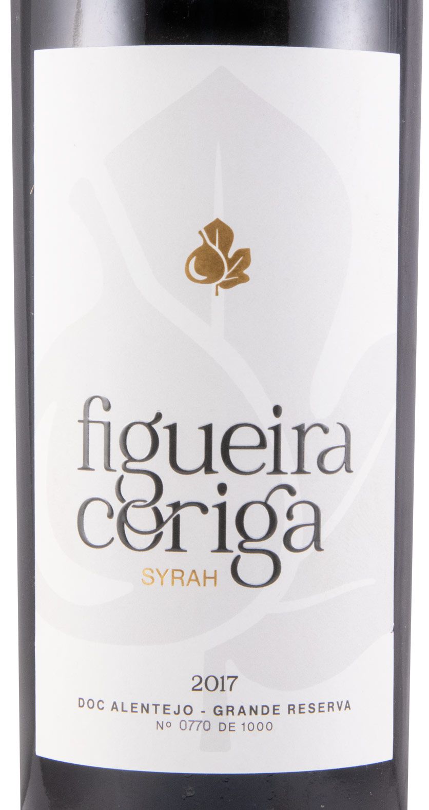 2017 Figueira Coriga Syrah Grande Reserva red