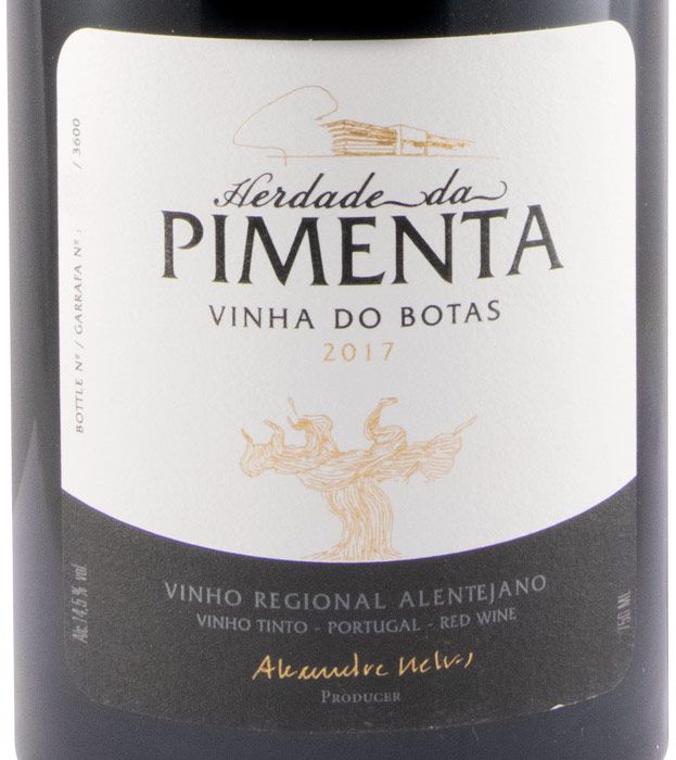 2017 Herdade da Pimenta Vinha do Botas red