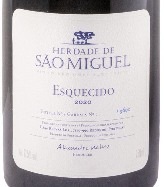 2020 Herdade de São Miguel Esquecido branco