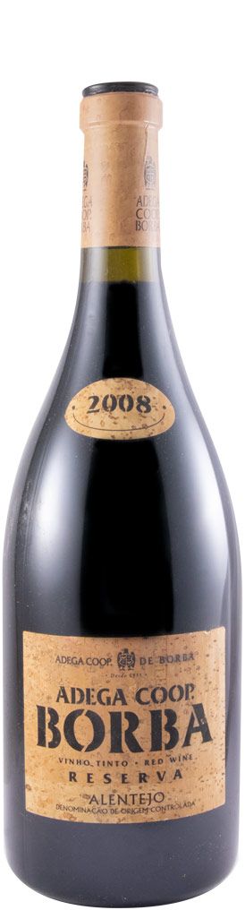 2008 Borba Reserva tinto (rótulo de cortiça)