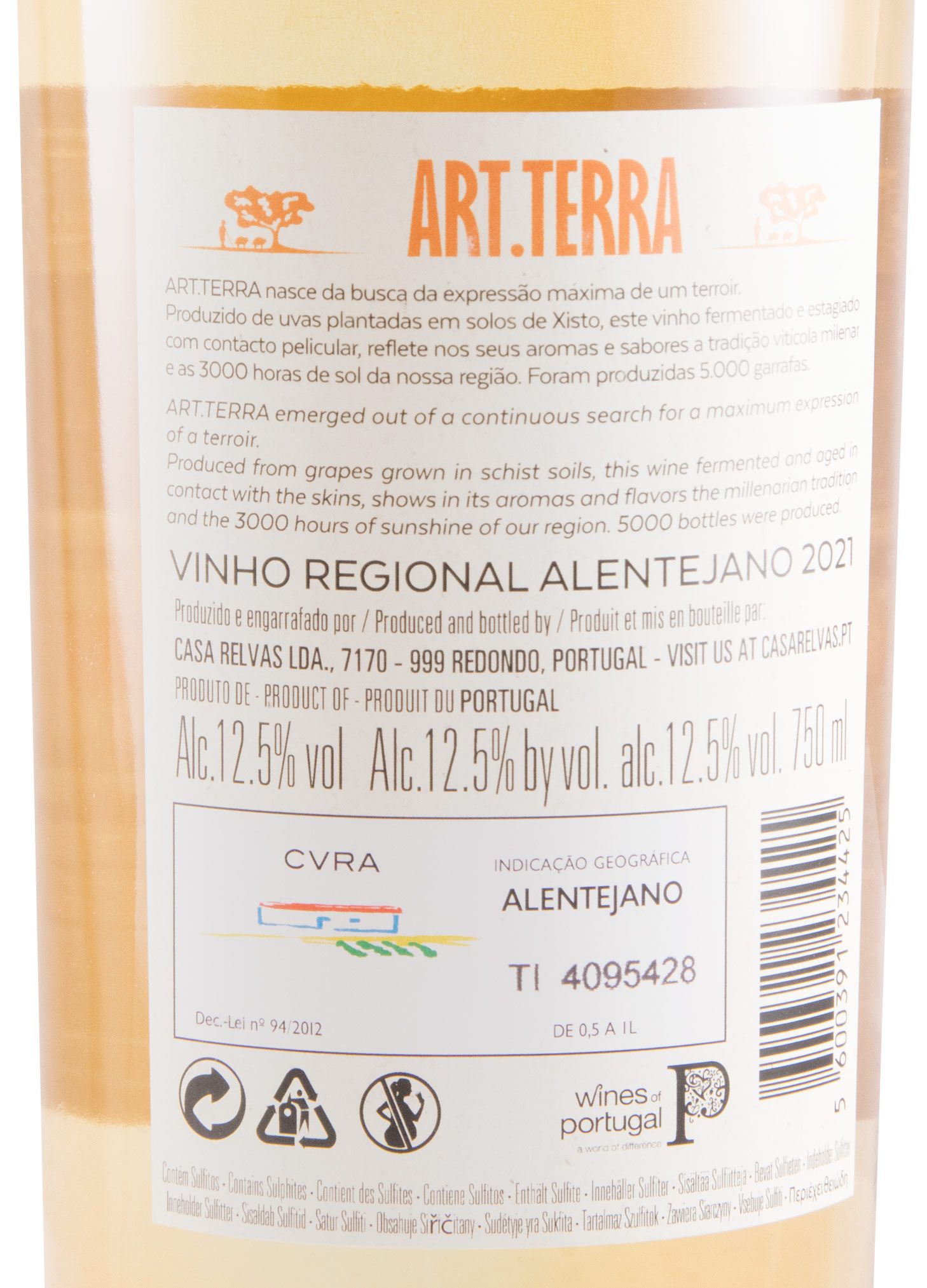 2021 Art.Terra Curtimenta white