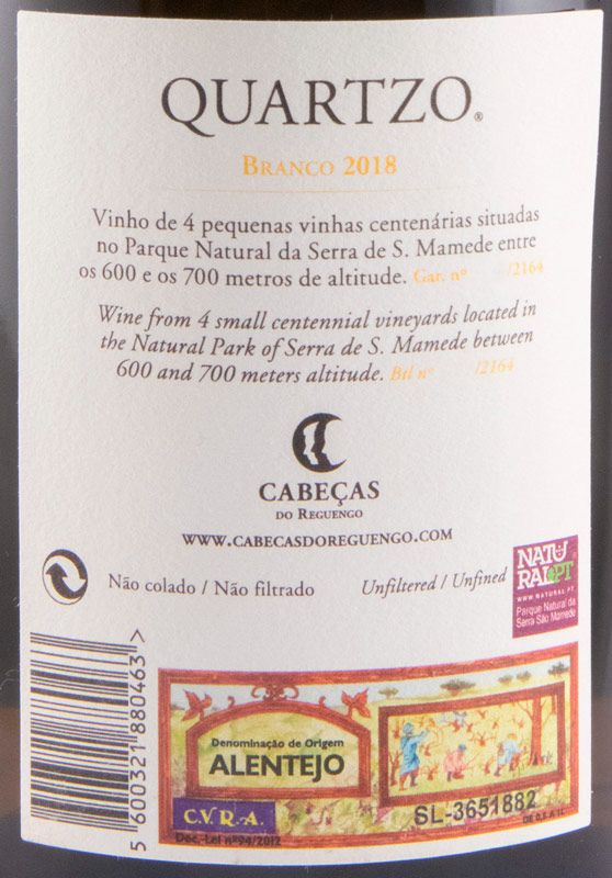 2018 Quartzo branco