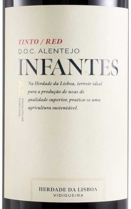 2018 Herdade da Lisboa Infantes red