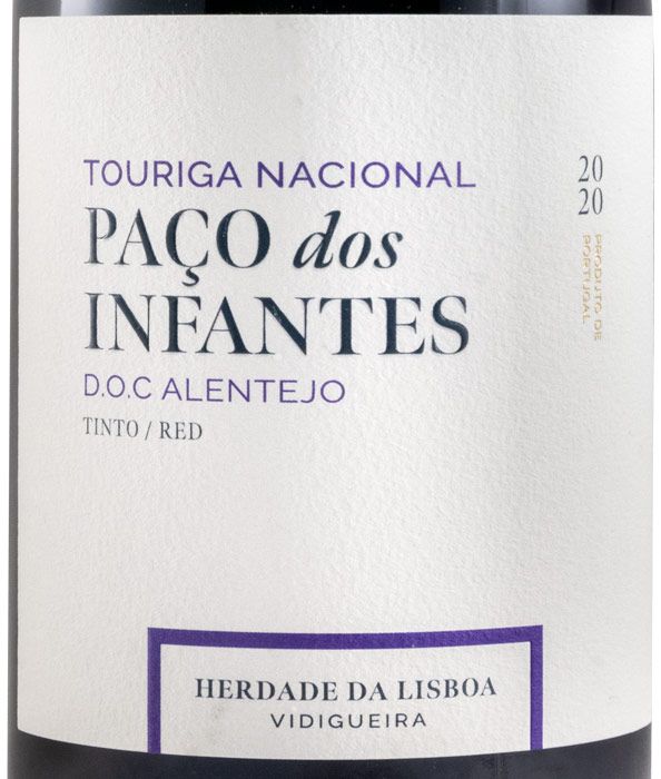 2020 Herdade da Lisboa Paço dos Infantes Touriga Nacional tinto