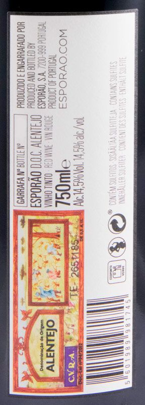 2015 Herdade do Esporão Alicante Bouschet red