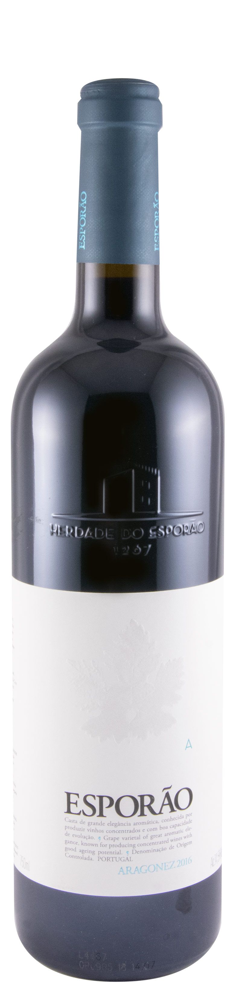 2016 Herdade do Esporão Aragonês red