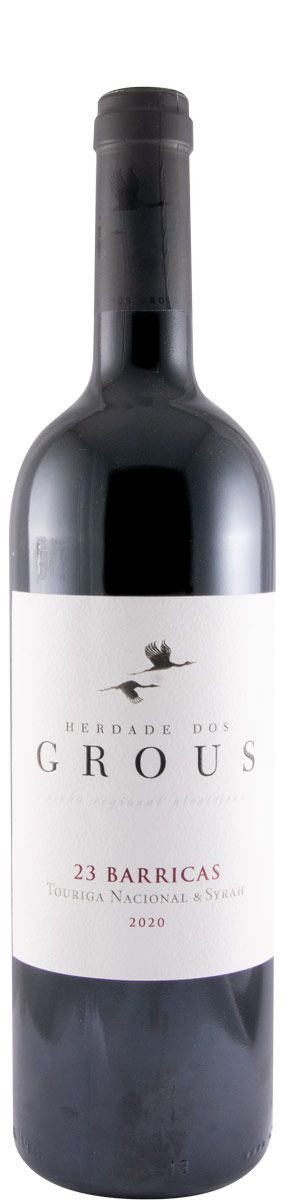 2020 Herdade dos Grous 23 Barricas red