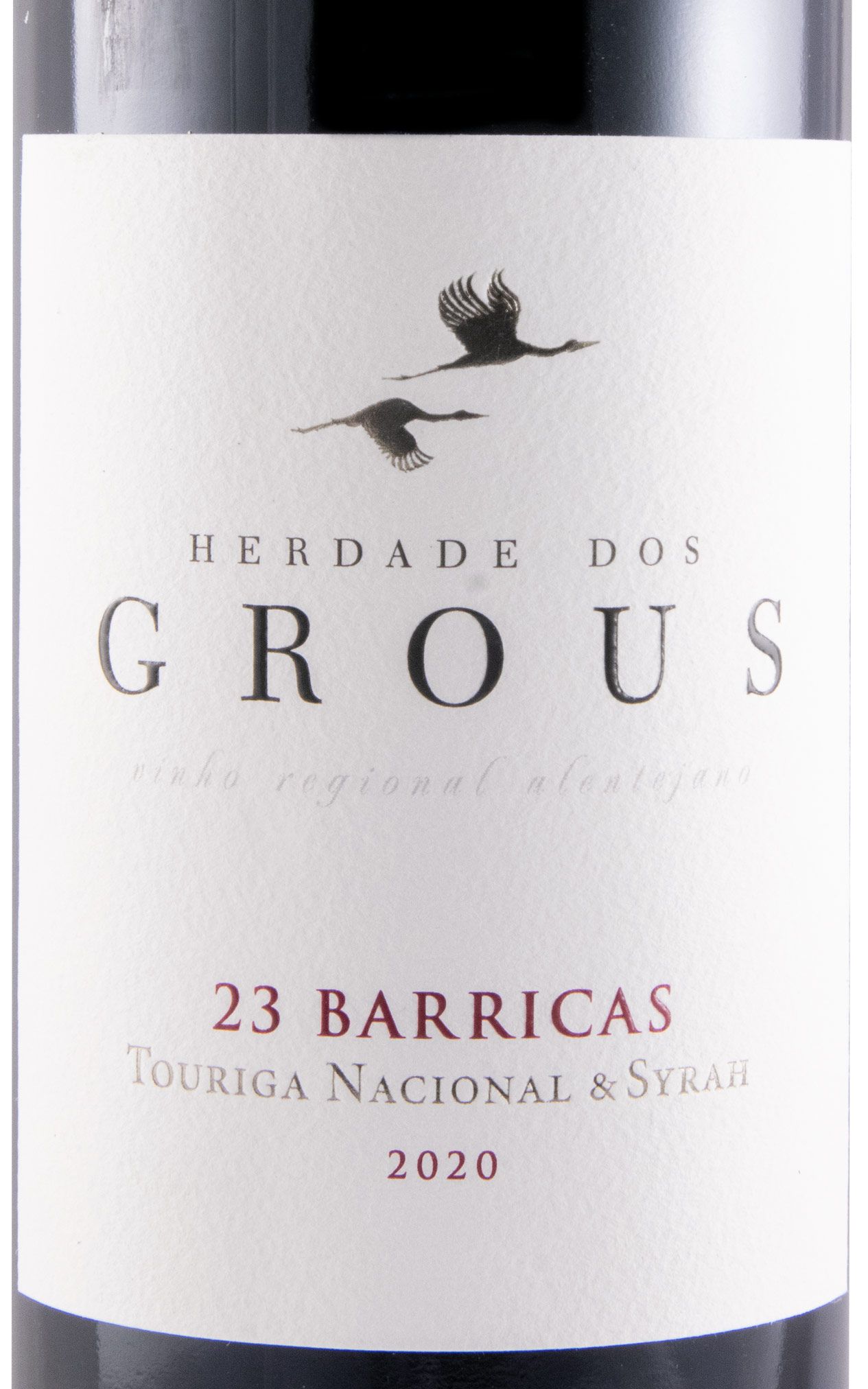 2020 Herdade dos Grous 23 Barricas red
