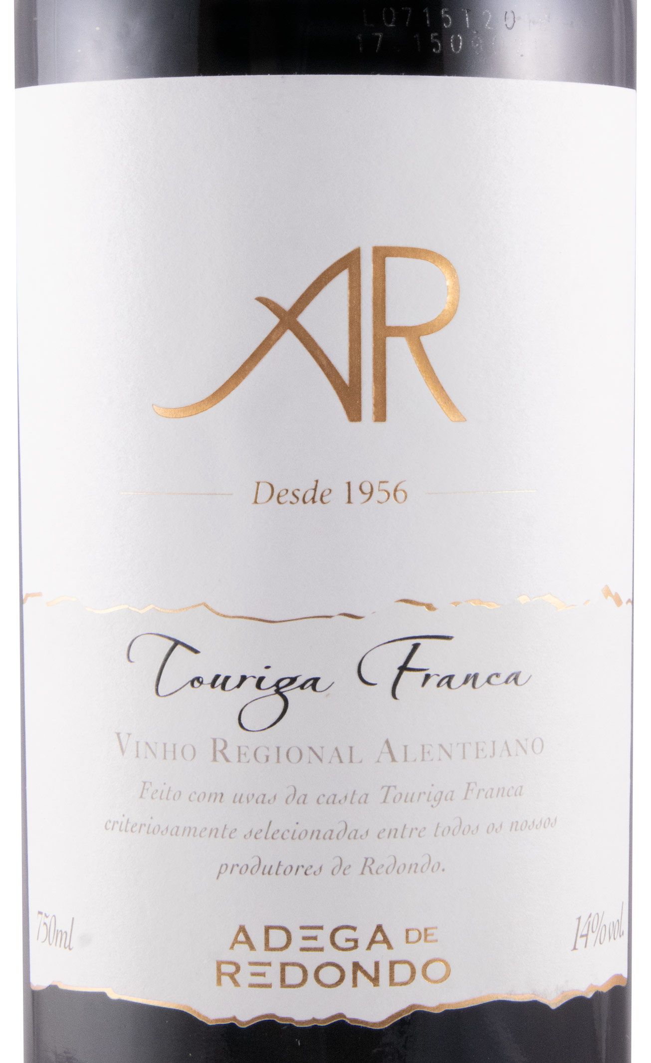 2018 Adega de Redondo AR Touriga Franca red