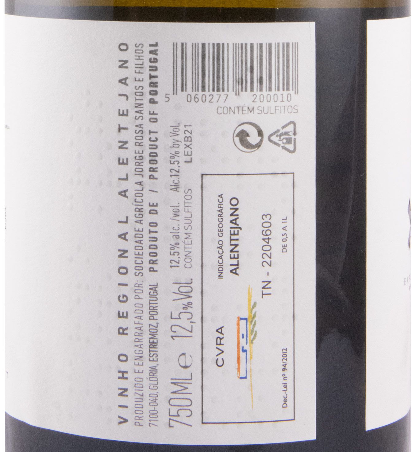 2021 Explicit Vinhas Velhas white